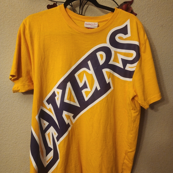 Mitchell & Ness Lakers Kids T-Shirt Duo - Gold and Purple - Picture 2 of 6